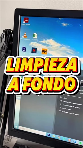Limpia tu PC de archivos anticuados