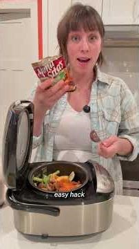 Rice Cooker Chicken Kare-kare…one of the easiest meals for a family with an aging parent 🙌❤️😅