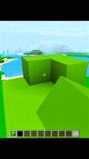 Minecraft creeper statue #minecraft