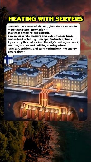 data centers to warm entire city blocks. #curiosity #mistery