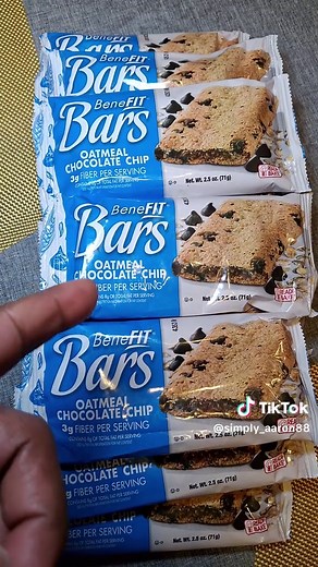 Oatmeal Chocolate Chip Benefit Bars Recipe
