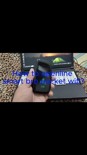How to openline smart bro pocket WiFi? #howto #smartbropocketwifi #longervideos