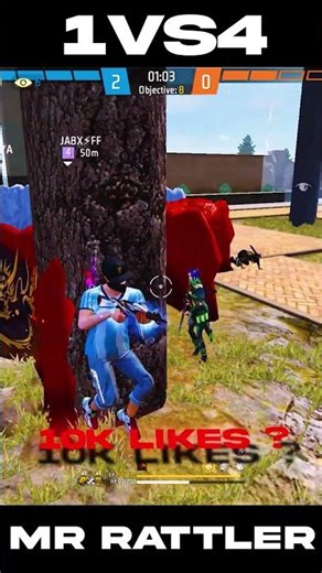 1VS4 🤯clutch by ump and m1887🔥🔥😱Epic Reaction 😳Of My Team Mate🎯#shorts #short #rattler