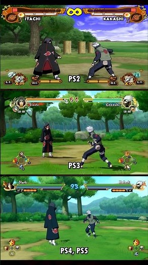 🔥 Itachi Ultimate: NARUTO EVOLUCIÓN | Naruto Storm vs Storm Connection #juanotaku #naruto #shorts