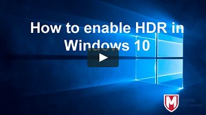 How To Enable HDR in Windows 10.mp4