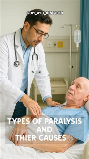 Paralysis Types and Its Causes in 15 sec⚡️| Clinical Series🩺| DM AYU ACADEMY🎯