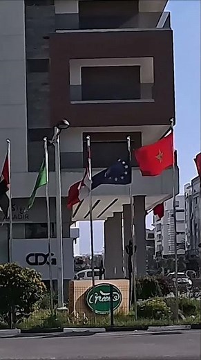 Agadir Bay & Founty: A Changing Skyline 🏗️ | Windy 4K Walk with Natural Sounds.