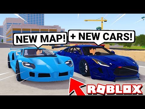 Racing My New Super Car in a NEW MAP in Vehicle Legends Update! (Roblox)