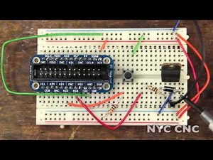 Raspberry Pi: Control a DC Motor with a Transistor! How-To Tutorial from NYC CNC