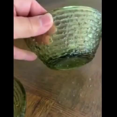 Vintage Anchor Hocking Soreno Avocado Green Glass Bowls - Etsy