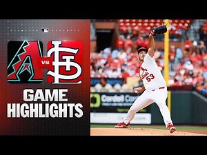 D-backs vs. Cardinals Game Highlights (6/22/26) | MLB Highlights