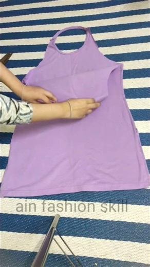Turning unused large T-shirt into aprons #short#shortfeed#aprons#newtricks #diy