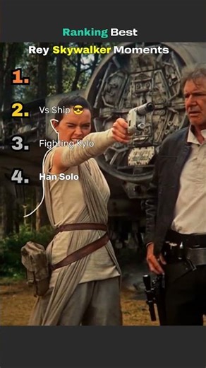 Ranking Best Rey Skywalker Moments