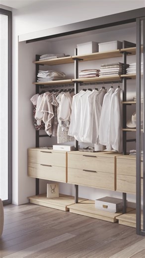 Envie d’un dressing sur-mesure ? 😉 Chez Cuisines AvivA, créez l’espace de rangement idéal pour vos vêtements et accessoires, adapté à vos besoins et à votre style. Pratique, fonctionnel et élégant, votre dressing deviendra un véritable atout pour votre quotidien ! ✨ ➡️ Pourquoi attendre ? Commencez dès aujourd'hui à imaginer le dressing de vos rêves. | Cuisines AvivA