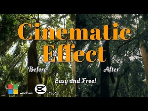 cinematic mode capcut filter tutorial cinematic capcut filter editing