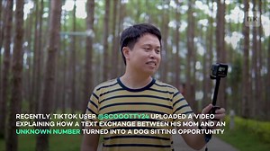 Strange text message from unknown number turns into wholesome dog playdate