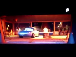 Cars Driving Backwards scene reversed