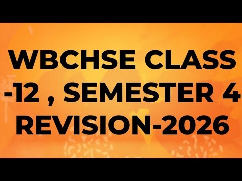 WBCHSE CLASS 12 MATH SEMESTER -4, REVISION,2026#math#youtube#exam#video#youtubevideo#revision