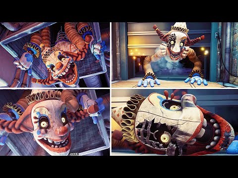 FNAF Secret Of The Mimic - All Jackie Secret Scenes & Jumpscares 4K (Five Nights at Freddy's)