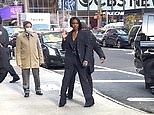 Suits you! Gabrielle Union is oh so chic as she steps out in New York City