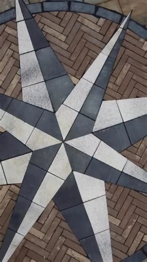 Installing a compass rose into an existing patio. It’s possible to completely change the aesthetic of a patio with a beautiful center piece. @howtohardscape @hardscapegallery @hardscapementor #tradectory #iamahardscaper #modern #custombuild #howtohardscape #firepit #landscape #stonebench #construction #outside #outdoors #gooutside #design #patio #interlock #contractorsofinsta #toronto #newhomes #moderndesign #modern #vaughan #landscaper #contractor #renovation #hardscapebrotherhood #pool #outdoo