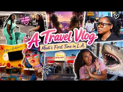 Travel Vlog: 48 Hours in Los Angeles 🌴 | Madi’s First Time in L.A. + Universal Hollywood
