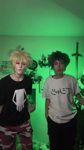 I FORGOT I FILMED THIS so enjoy!!! • @Fox as Bakugou! • #midoriya #bakugou #mha #bakudeku #trend