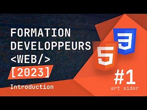 #1 FORMATION HTML ET CSS - introduction