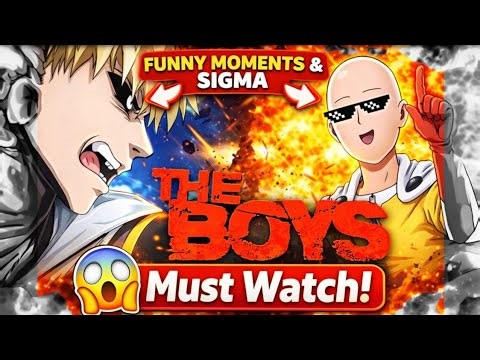 Saitama vs Genos Fight + Funny Moments 😂 | One Punch Man Hindi