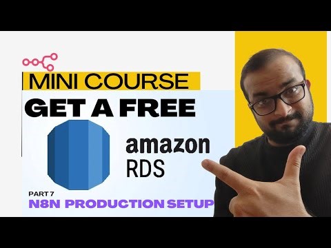 Part 7 || Setup a Free AWS Managed Database with RDS || N8N Production Setup Mini Course