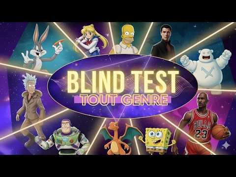 BLIND TEST TOUT GENRE L'ORIGINAL 06 Films, Series, Anime, Disney, Emission, Pub, Dessin Animé
