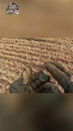 Found HUGE Round Object - Turns Out It's an 1862 Coin! #shorts