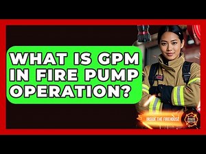 What Is GPM In Fire Pump Operation? - Inside the Firehouse