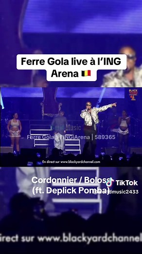 Ferre Gola Live au Concert de l’ING Arena 2025