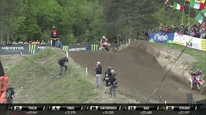 Antonio Cairoli makes history after being blocked in the second corner to clinch the Grand Prix win in the last lap! 🦾 Tickets for the 2026 MXGP of Trentino 🇮🇹 are now on sale 👇 https://ow.ly/VG8m50XvMze #MXGP #MX #Motocross #Motorsport | MXGP