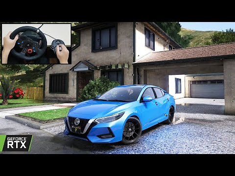 2022 Nissan Sentra - GTA 5 - Logitech G29 Gameplay