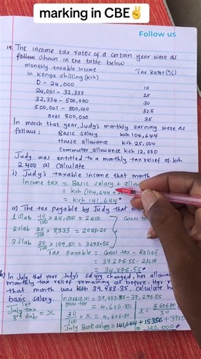 CBE Marking Techniques for Effective Math Learning