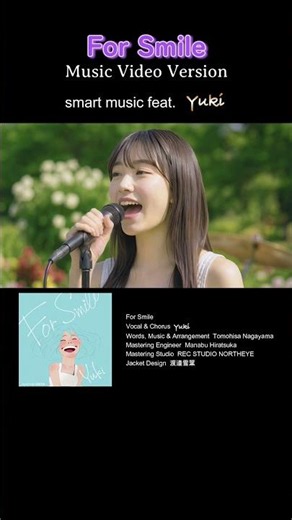 【Yuki】For Smile#shorts #ai #musicvideo