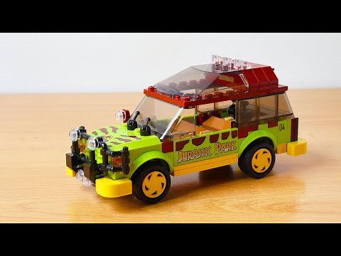 I made the Ford Explorer from Jurassic Park, again