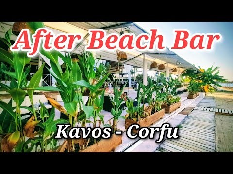 After Beach Bar Kavos Corfu | Best Beachfront Cocktails & Chill Vibes