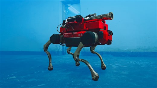 AI-powered robot dogs enter the front lines of firefighting