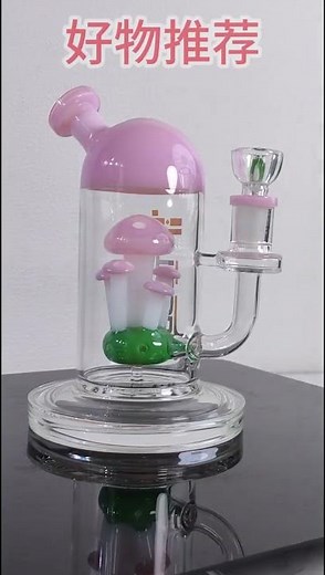 The production process of glass water pipes