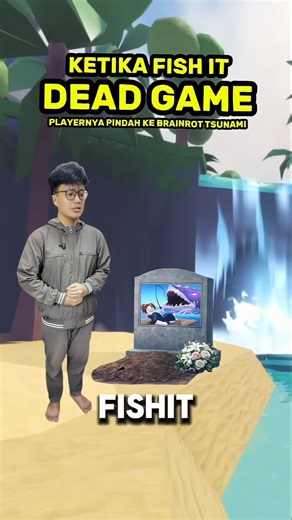 Ketika Sudah Bosan Mancing di Roblox 🤣
