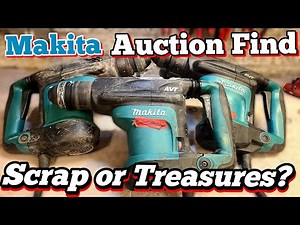 Attempting to fix, 3 Makita HR3210C drills that a customer bought at a Tool Auction