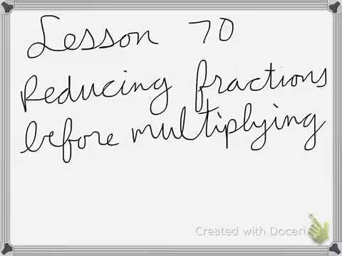 Saxon Math Course 1 Lesson 70