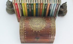 Multi-Book Secret Storage Compartment