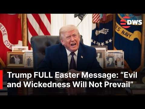 FULL VIDEO: Donald Trump Says Religion Rising Again in America in Powerful Easter Address | AC1B