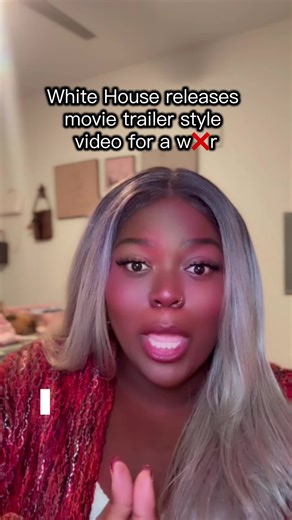 White House released marvel movie style trailer for the conflict in Iran. I am disgusted, quite honestly. Not surprised - just disgusted. #iran #breakingnews #fy