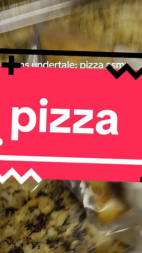 Relaxing ASMR Sounds with Sans Undertale: Pizza ASMR 🍕