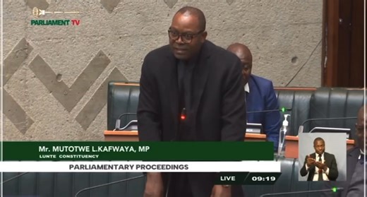 Kafwaya Questions ECZ Procurement Process Amid Integrity Concerns Parliament News, Thursday, August 1, 2025 Lunte Member of Parliament Hon. Mutotwe Kafwaya has questioned the transparency of the Electoral Commission of Zambia (ECZ) following its decision to commence the procurement of a new election management system ahead of the 2026 general elections, allegedly without engaging key stakeholders. Raising the matter on the floor of the National Assembly, Hon. Kafwaya argued that any move which p